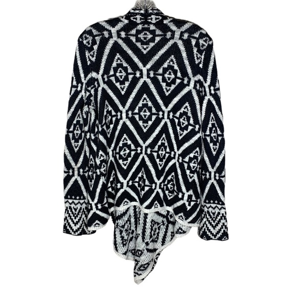 Knox Rose open front waterfall cardigan size medium - Picture 2 of 7